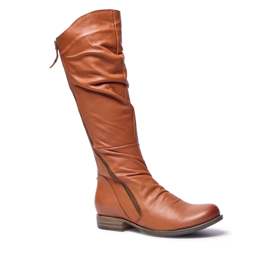 Knee High Boots | Carl Scarpa Sambuci Tan Leather Knee High Boots