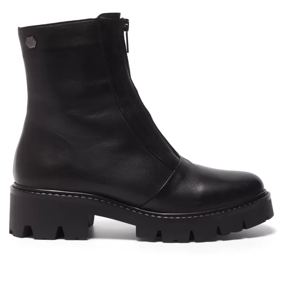 Ankle Boots | Carl Scarpa Sanica Black Leather Ankle Boots