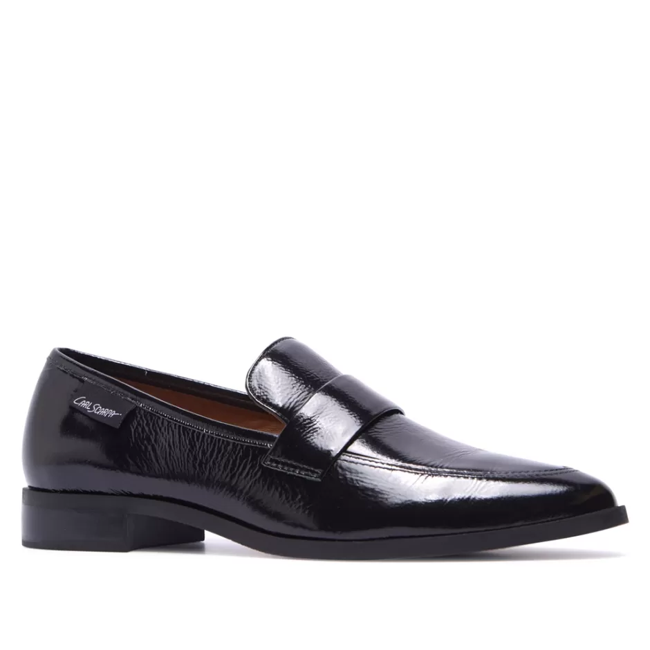 Loafers | Carl Scarpa Sarina Black Patent Leather Loafers
