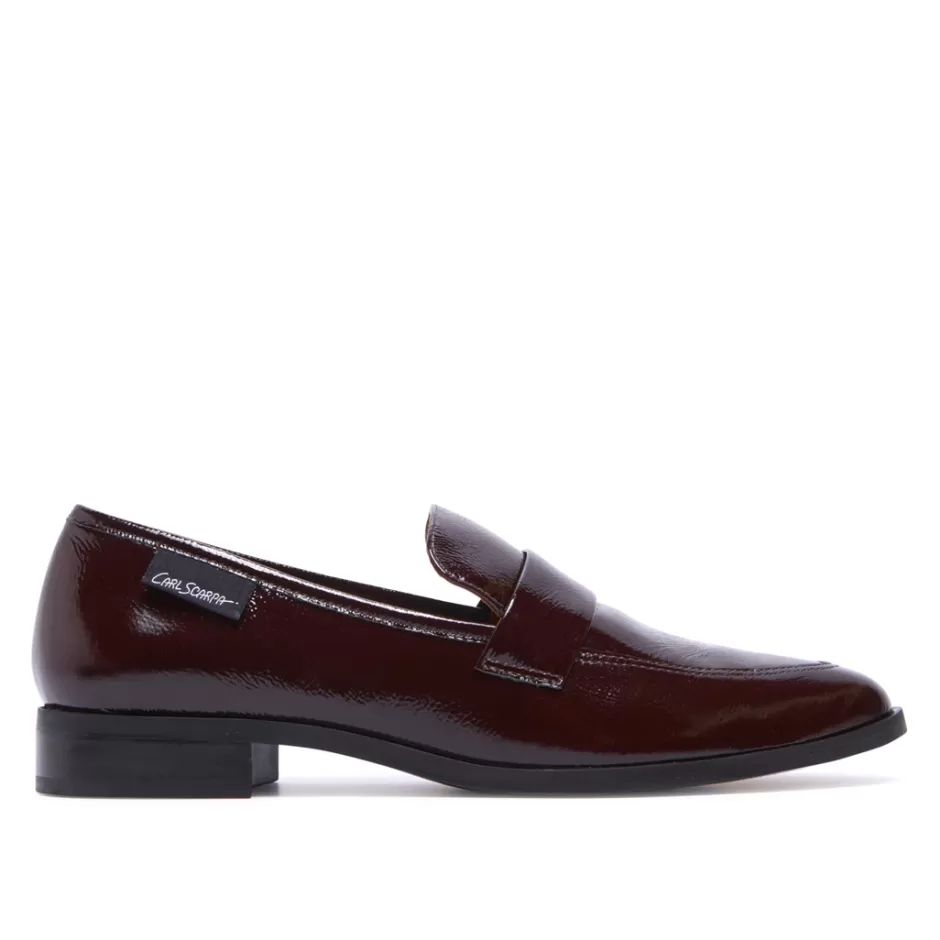 Loafers | Carl Scarpa Sarina Bordo Patent Leather Loafers