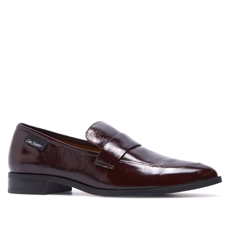 Loafers | Carl Scarpa Sarina Bordo Patent Leather Loafers