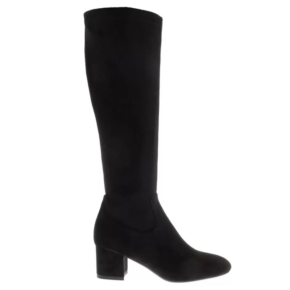 Knee High Boots | Carl Scarpa Sartoria Black Knee High Boots