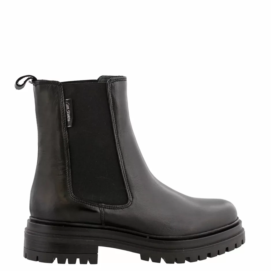 Ankle Boots | Carl Scarpa Selessia Black Leather Chelsea Boots