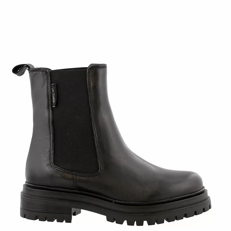Ankle Boots | Carl Scarpa Selessia Black Leather Chelsea Boots