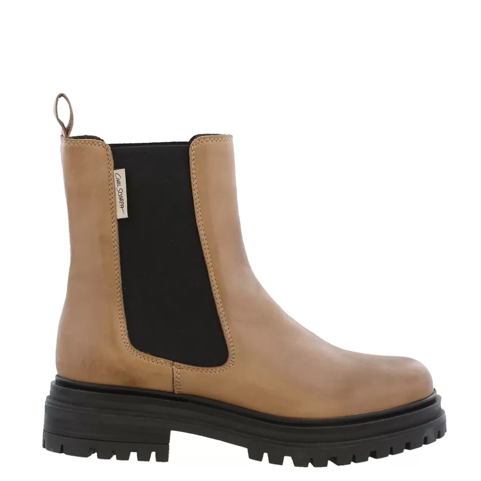 Ankle Boots | Carl Scarpa Selessia Taupe Leather Chelsea Boots