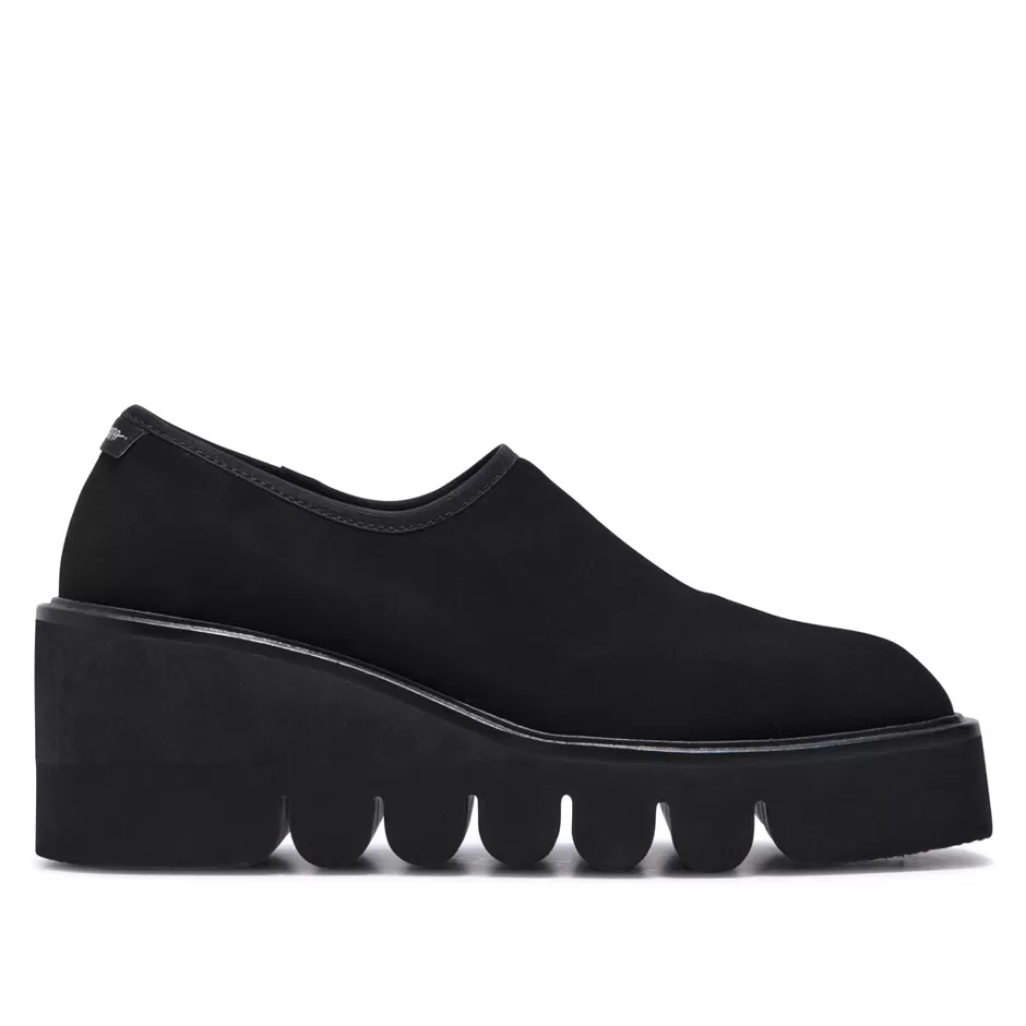 Loafers | Carl Scarpa Sevato Black Stretch Loafers