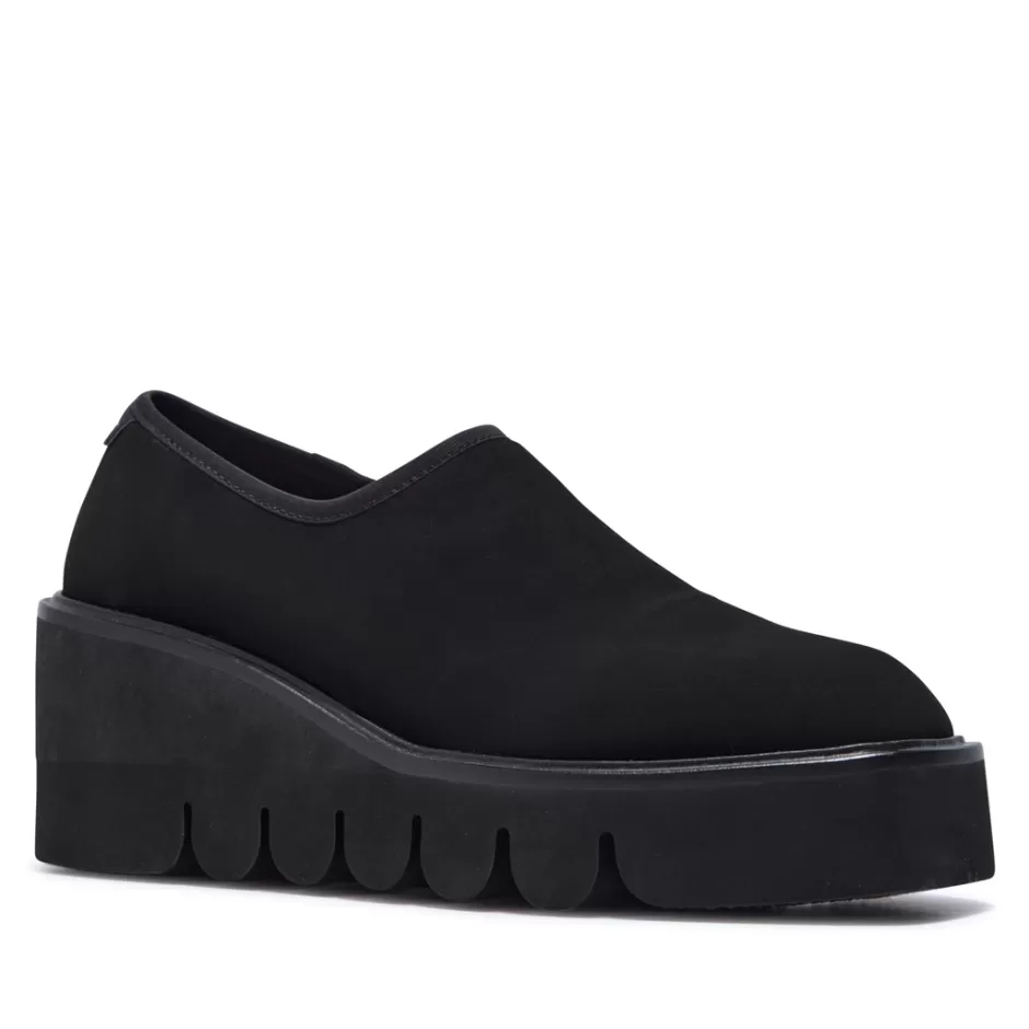 Loafers | Carl Scarpa Sevato Black Stretch Loafers