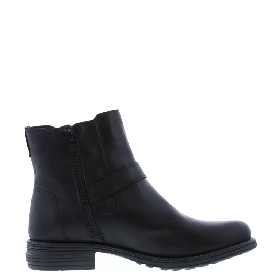 Ankle Boots | Carl Scarpa Sumaya Black Leather Ankle Boots