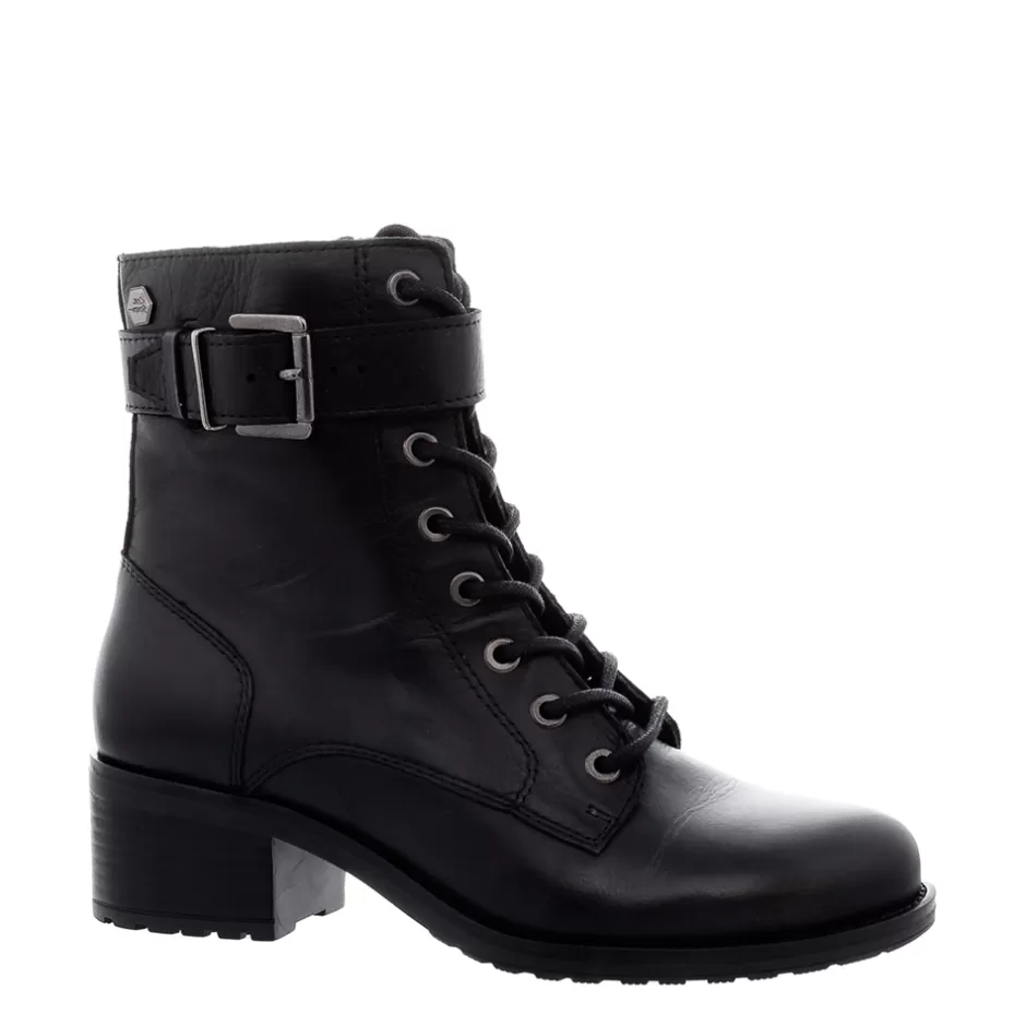 Ankle Boots | Carl Scarpa Turner Black Leather Lace Up Ankle Boots