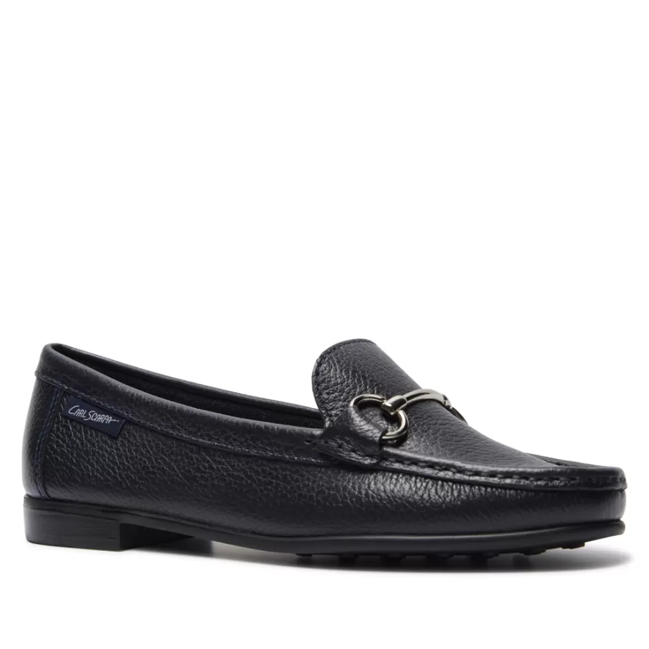 Leather Loafers | Loafers | Carl Scarpa Veroso Black Leather Loafers